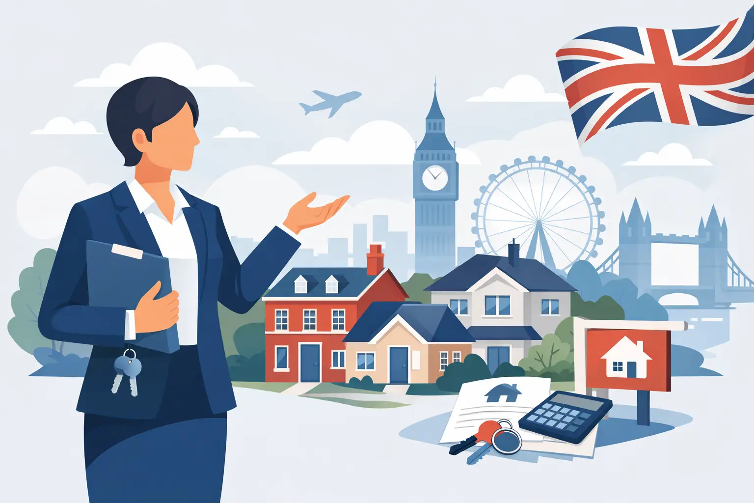 How to Be a Real Estate Agent in the UK