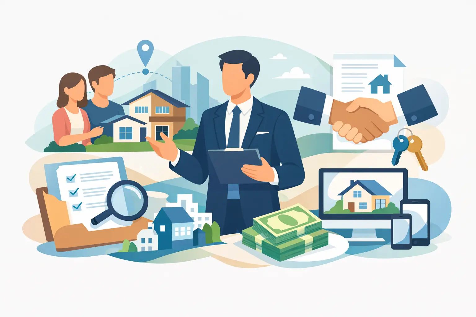 What Does the Estate Agent Do?