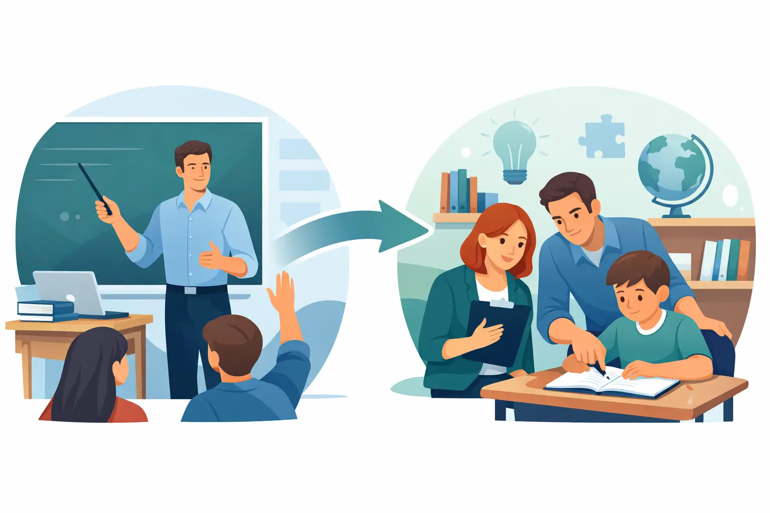 Can a Teacher Become a Teaching Assistant?