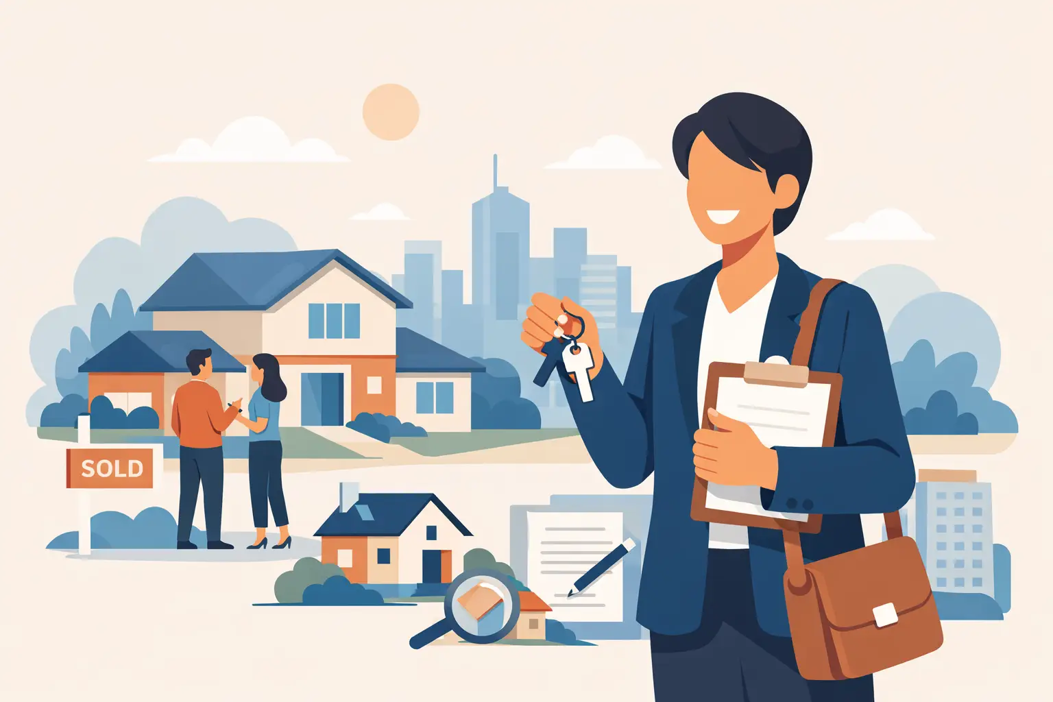 How to Be a Real Estate Salesperson