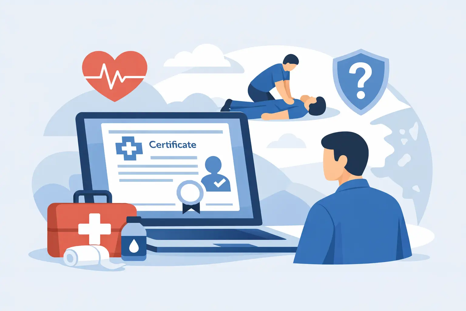 Online First Aid Certificate: Is It Enough?