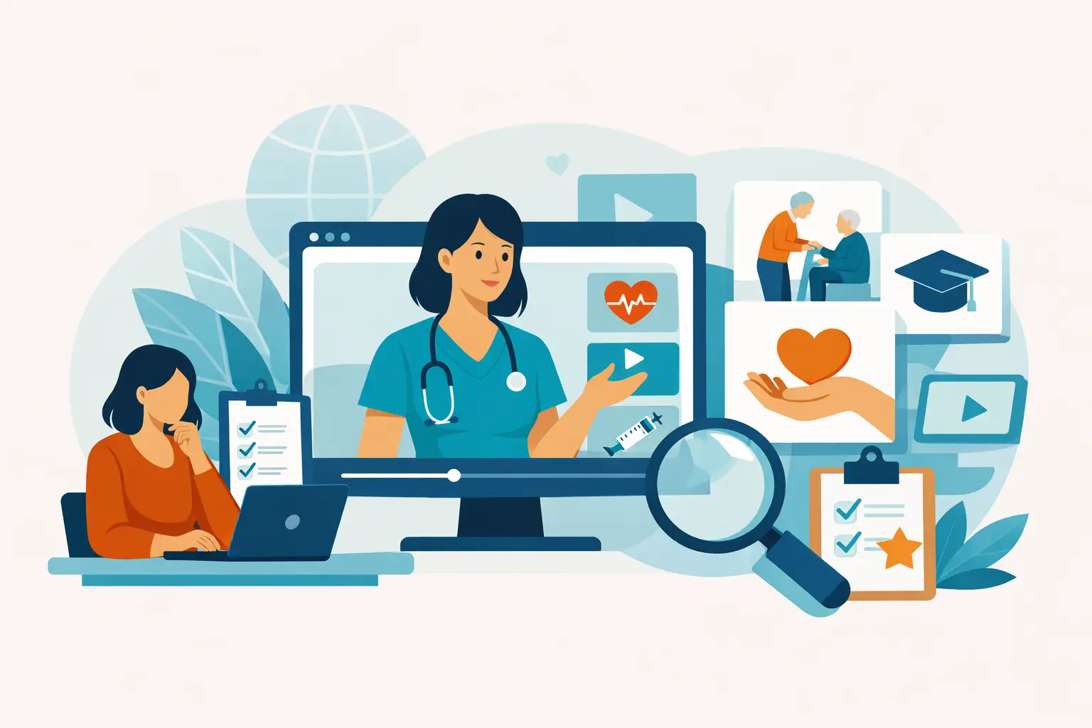 How to Choose the Best Online Care Courses